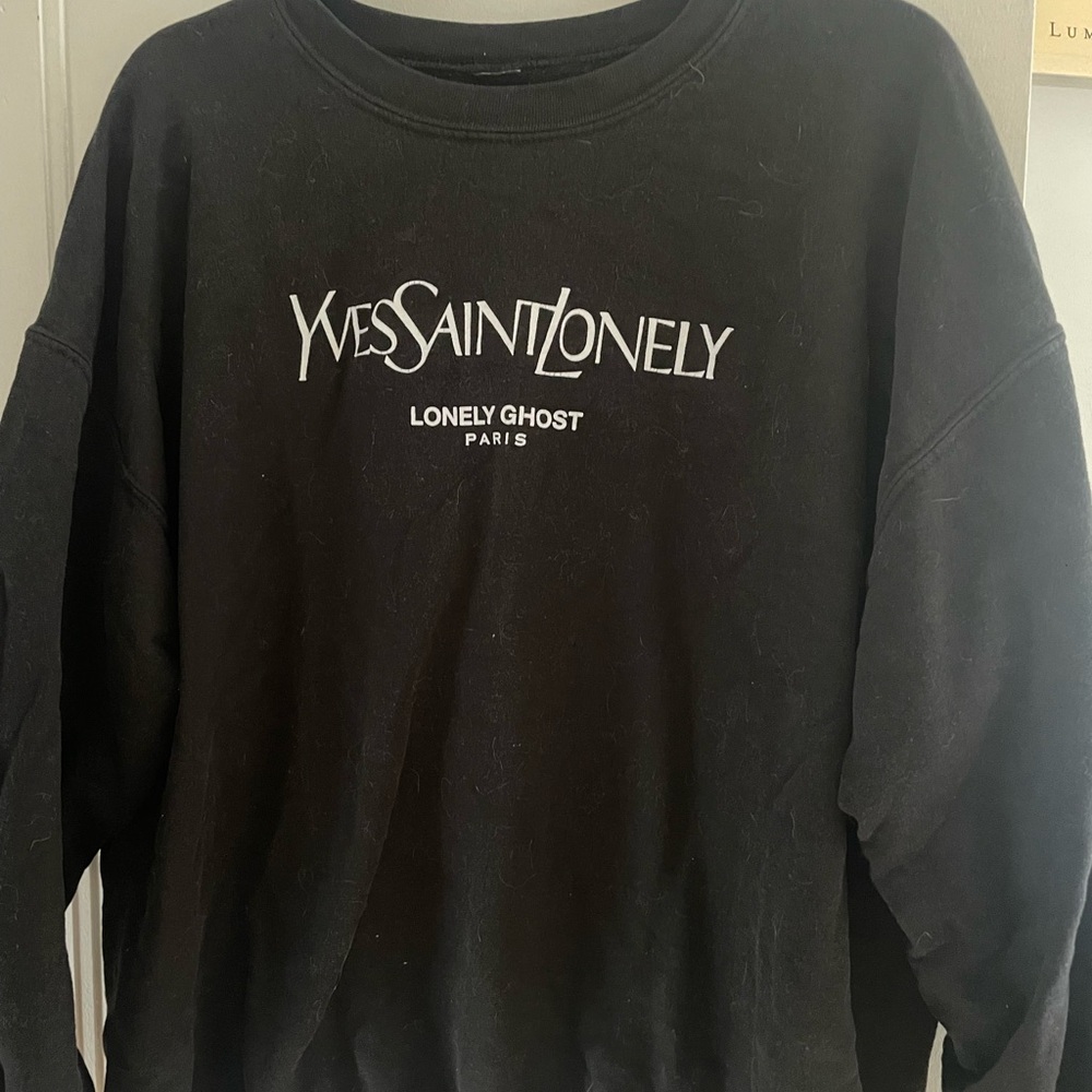 Lonely Ghost Charcoal Sweatshirt